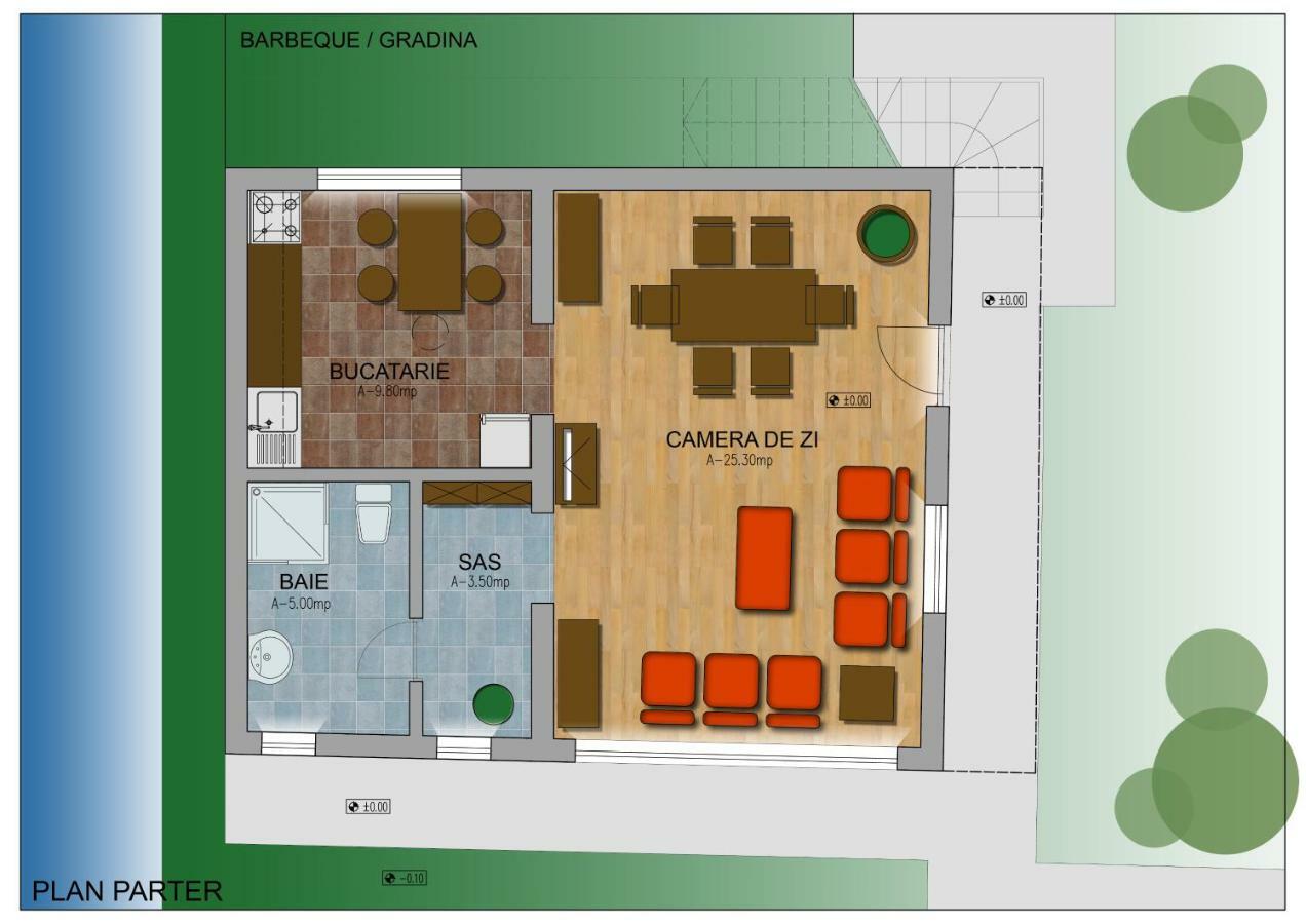 Villa Casa Bella à Rîşnov Extérieur photo